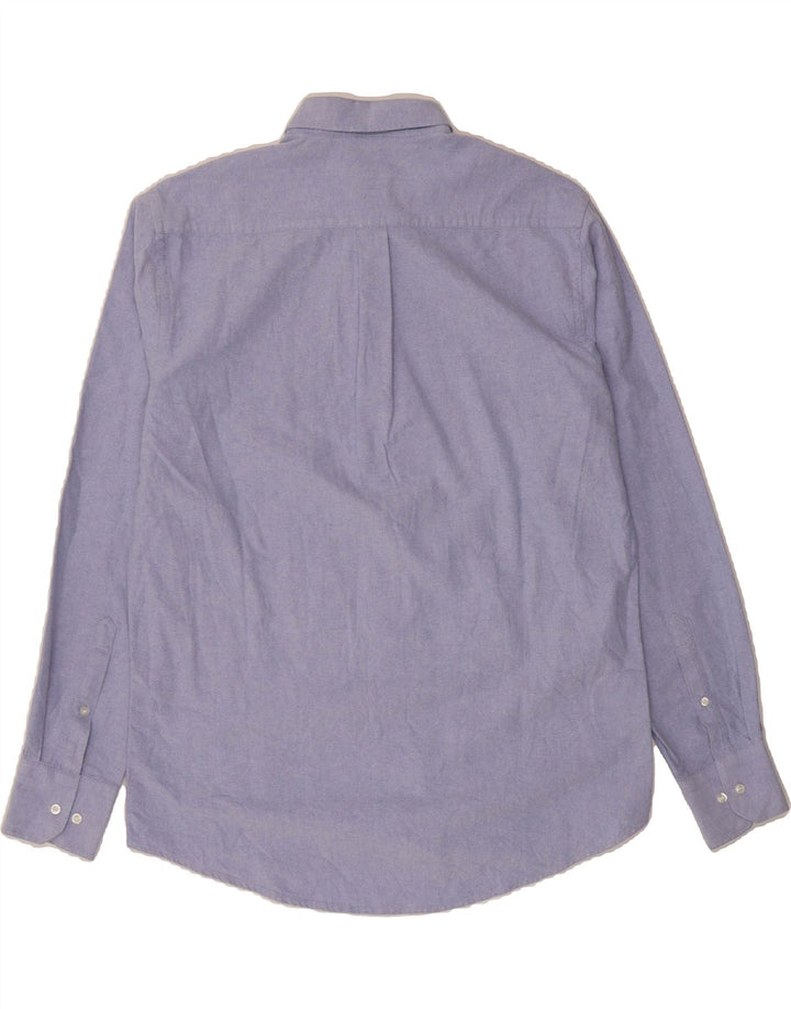 DACK'S Mens Regular Fit Shirt Large Blue Cotton Vintage Dack's and Second-Hand Dack's from Messina Hembry 