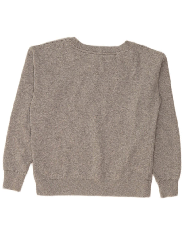 Calvin Klein Jeans Pulover supradimensionat cu grafic pentru femei UK 6 XS Gri