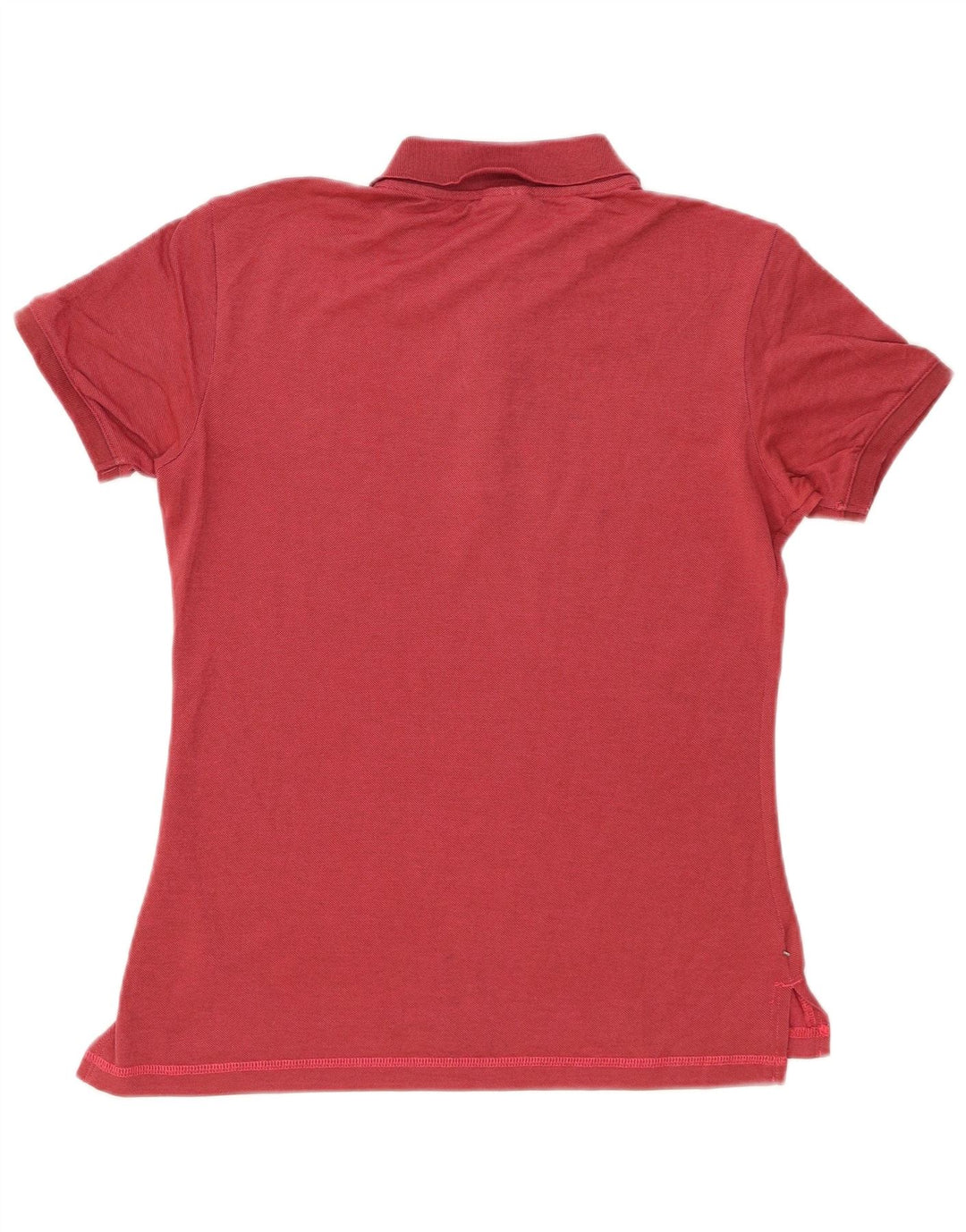 Tricou polo Champion pentru femei UK 12, bumbac roșu mediu