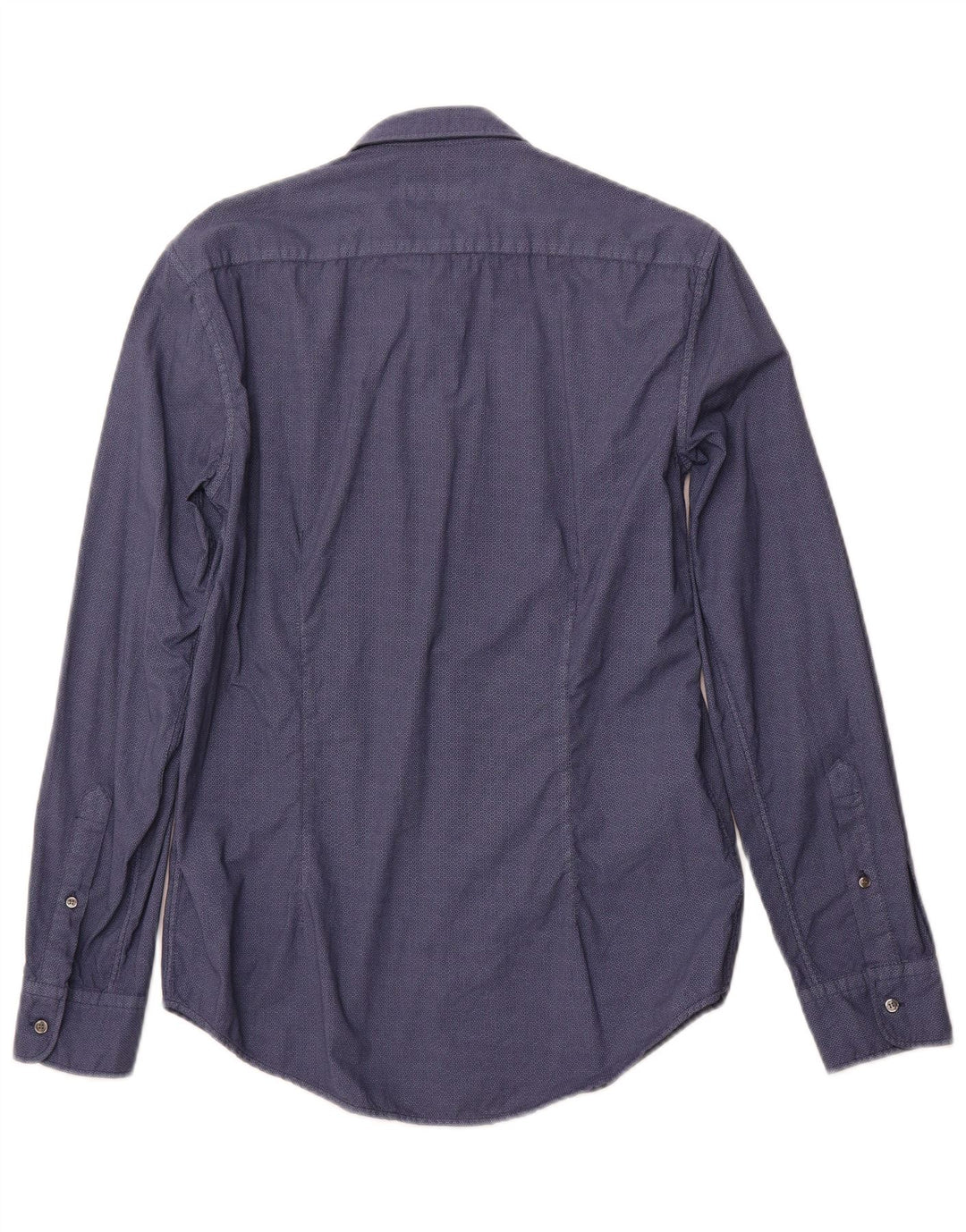TRUSSARDI JEANS Cămașă Bărbați Mărimea 38 Mediu Bleumarin Bumbac Geometric
