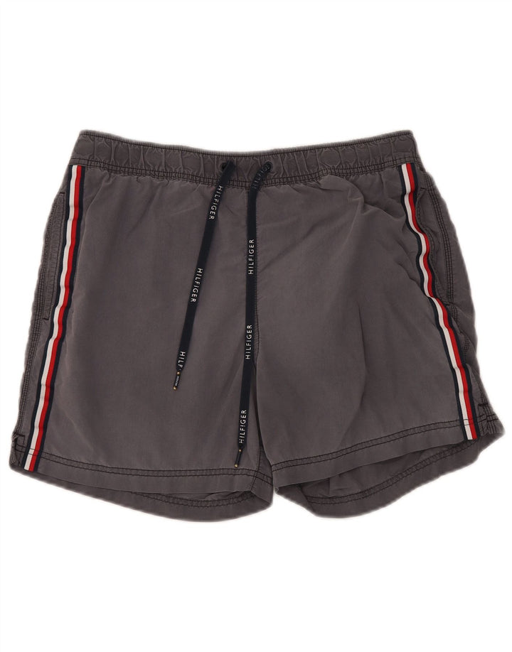 Pantaloni scurți sport Tommy Hilfiger pentru bărbați, gri mediu