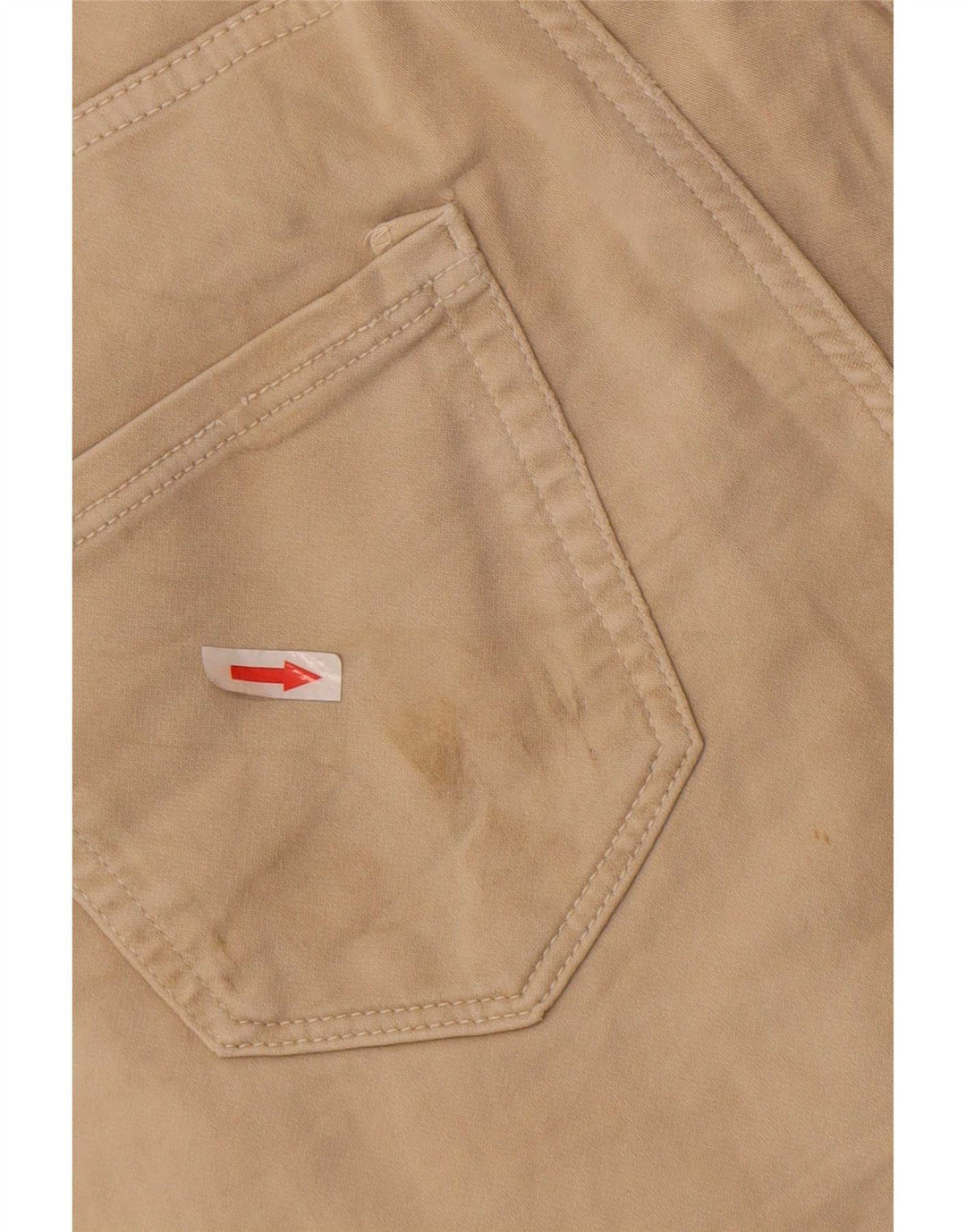 Pantaloni scurți sport cargo pentru bărbați Zara, bumbac mediu bej