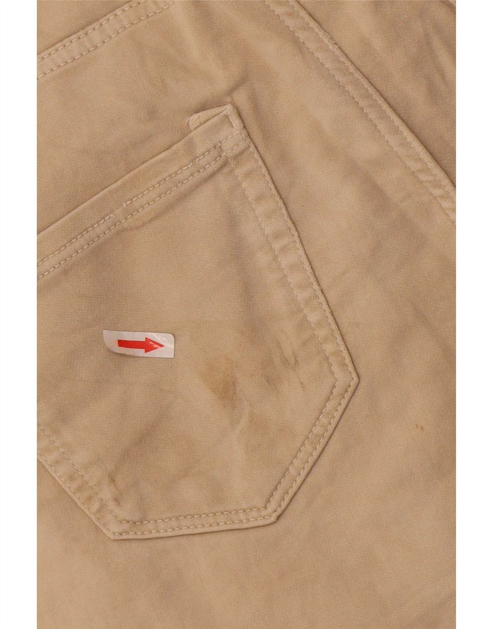 Pantaloni scurți sport cargo pentru bărbați Zara, bumbac mediu bej