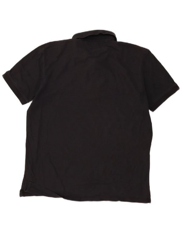 Cămașă polo Tommy Hilfiger pentru bărbați, 2XL, bumbac bleumarin