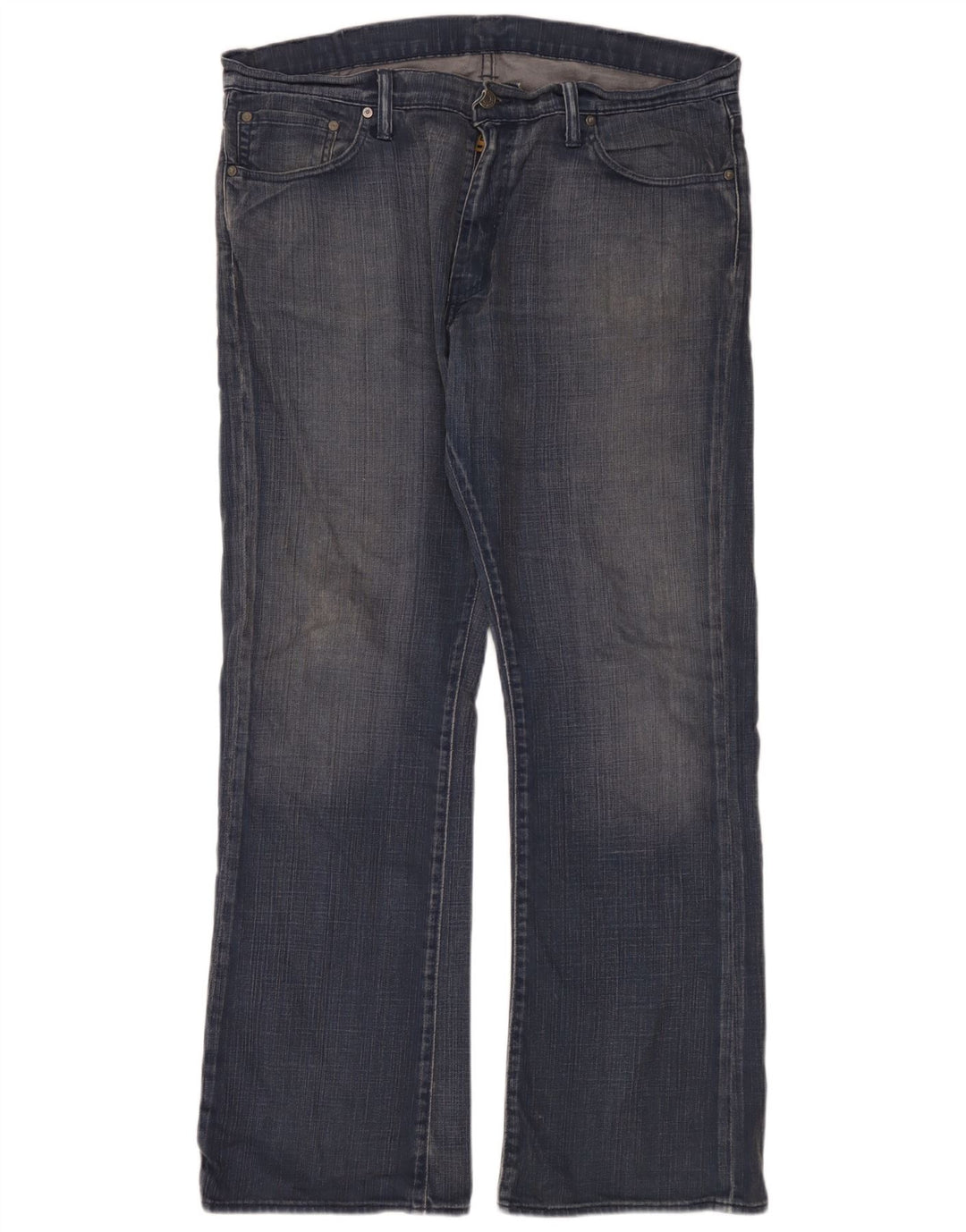Blugi pentru bărbați Levi's 527 Bootcut W38 L32 Bumbac albastru