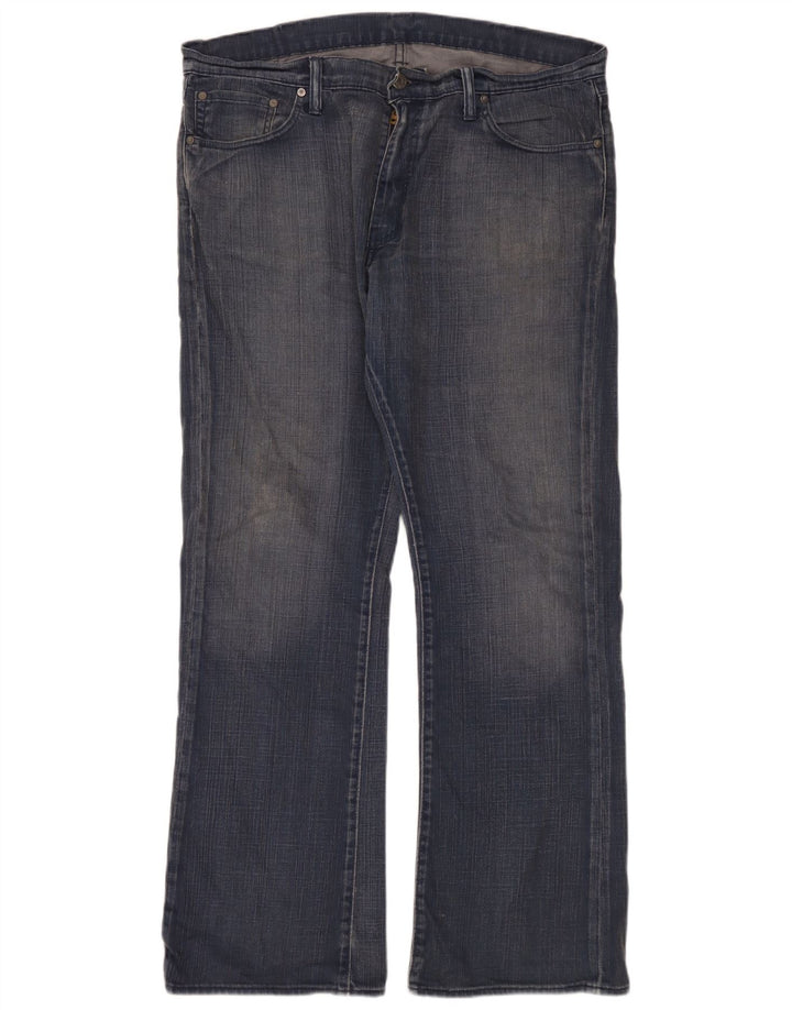 Blugi pentru bărbați Levi's 527 Bootcut W38 L32 Bumbac albastru