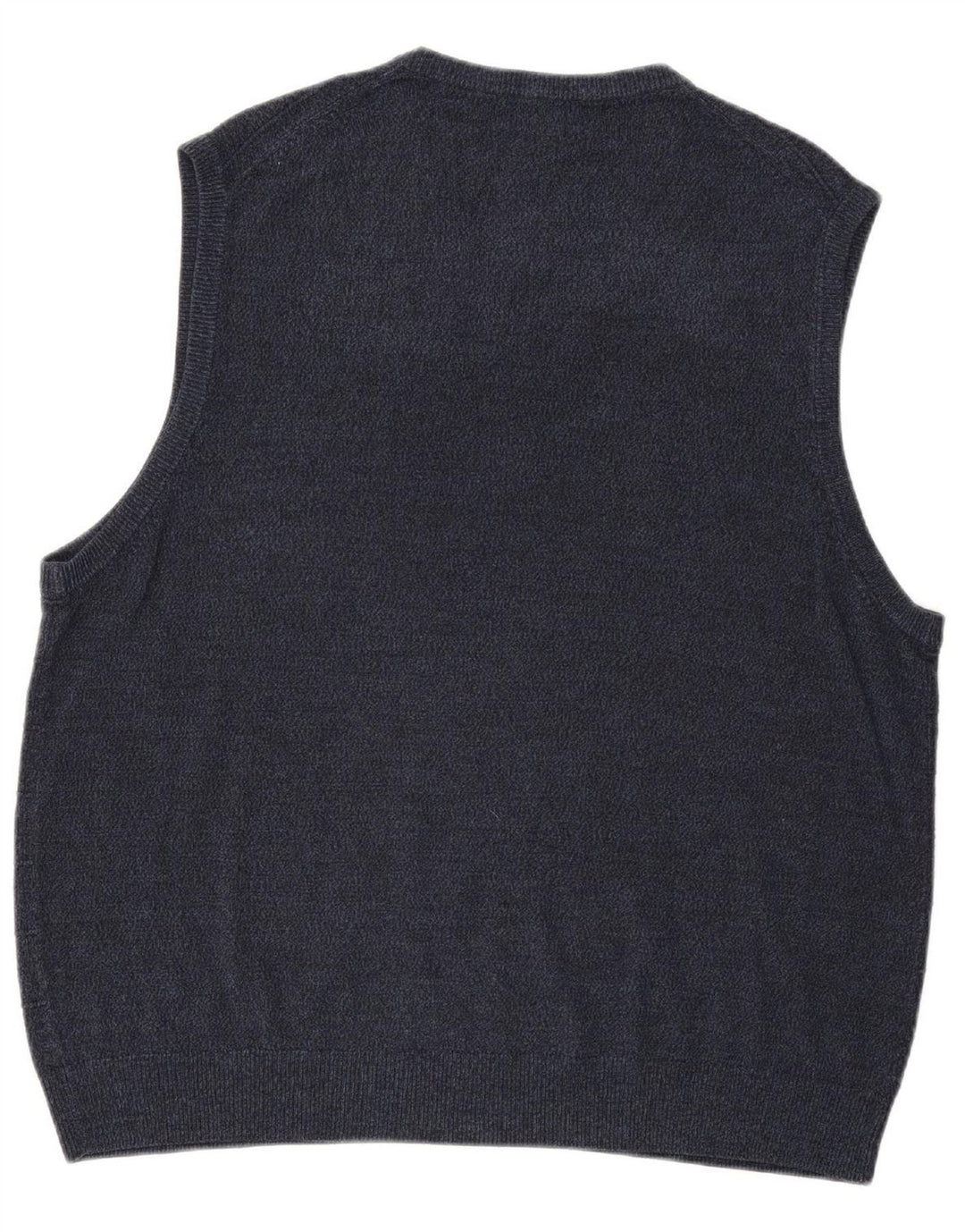 DOCKERS Mens Vest Tank Top 2XL Navy Blue Acrylic