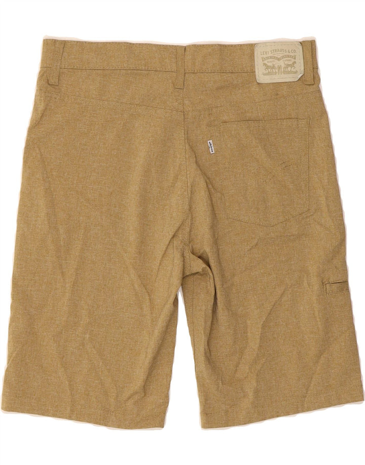 LEVI'S Boys 511 Slim Cargo Shorts 15-16 Years W30 Beige Polyester Vintage Levi's and Second-Hand Levi's from Messina Hembry 