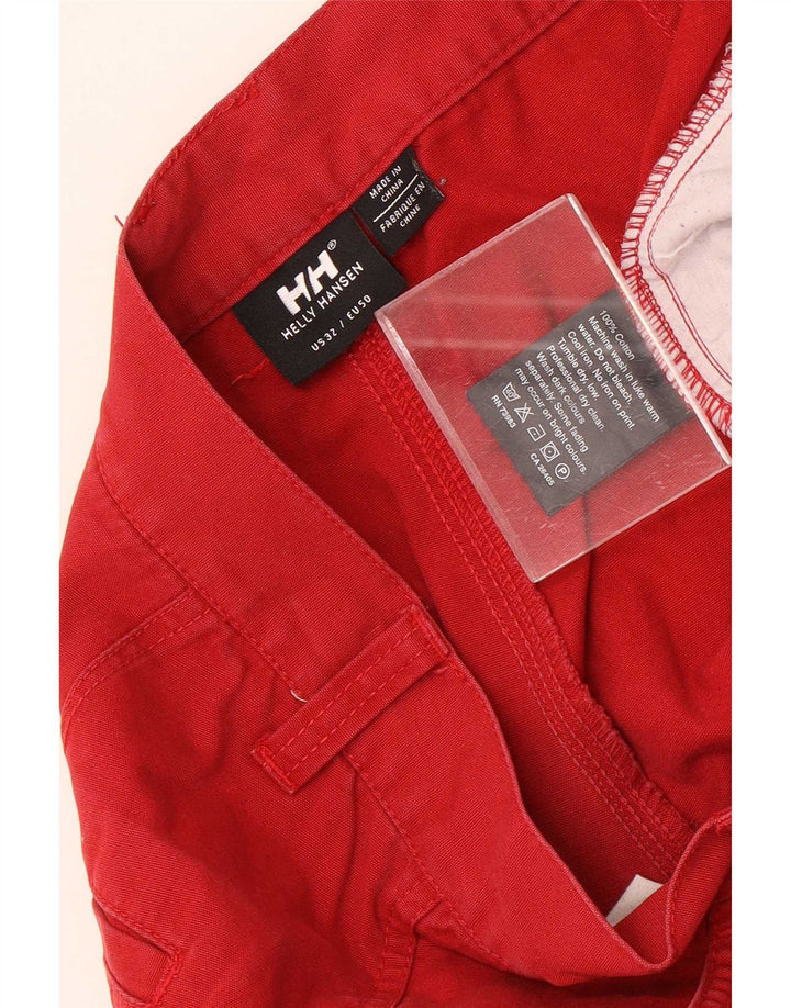 Helly Hansen Pantaloni scurți chino pentru bărbați EU 50 Large W32 Bumbac roșu
