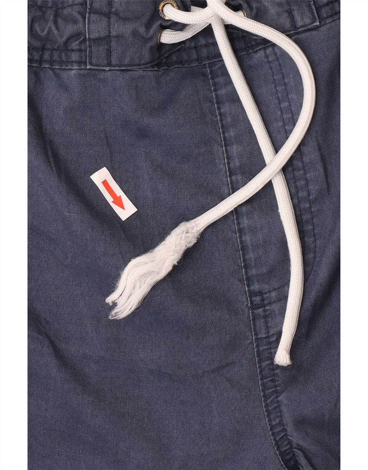 Pantaloni scurți de înot pentru bărbați Marks & Spencer, XL, bleumarin, poliester color bloc