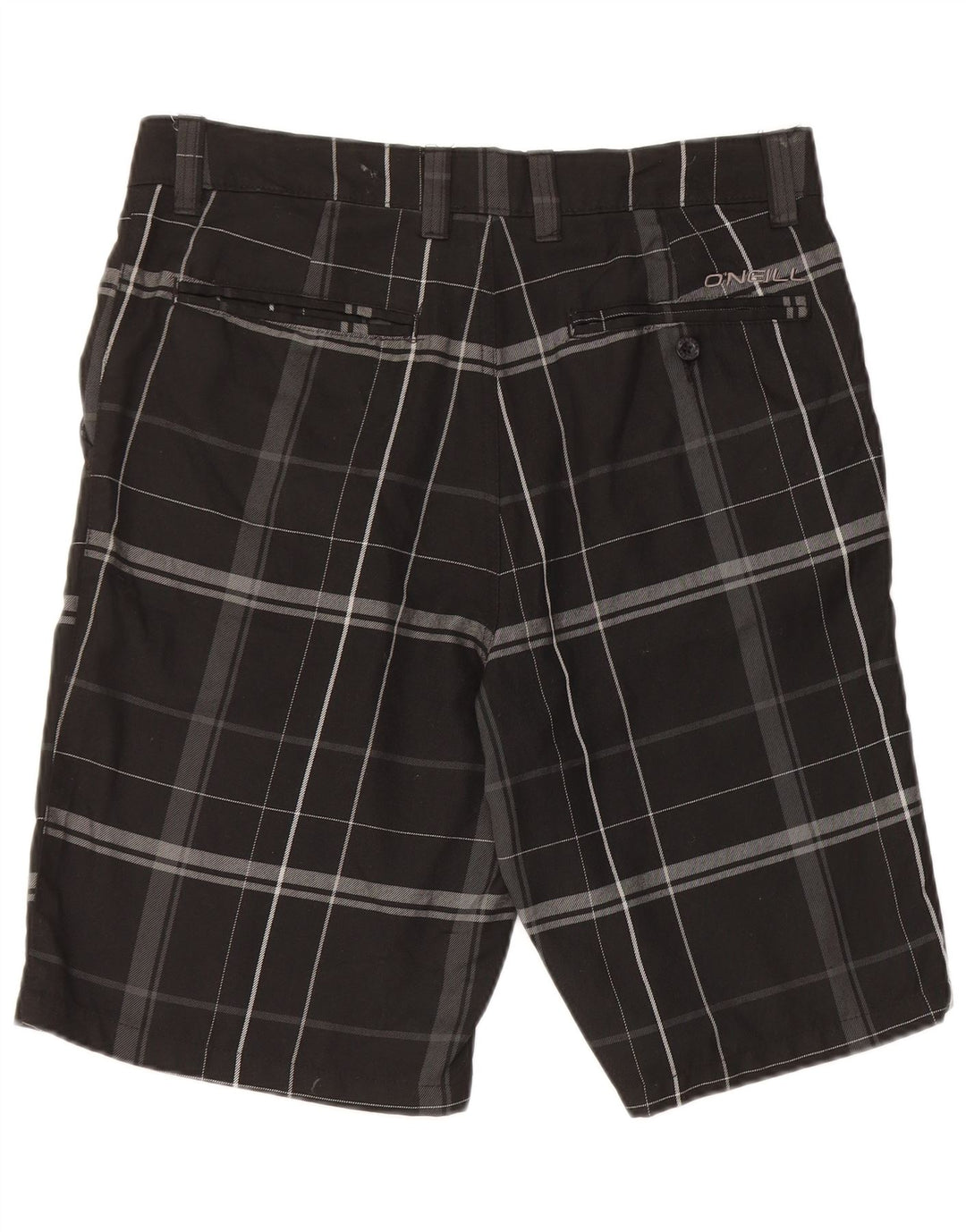 Pantaloni scurti chino pentru femei O'Neill W32 Poliester cu carouri negru mediu