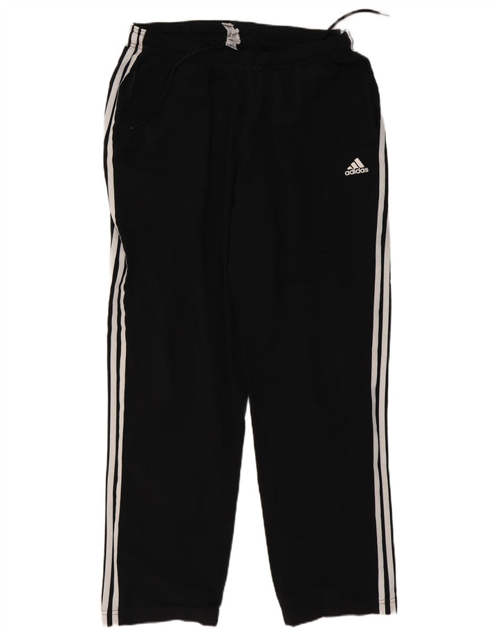 Pantaloni de trening ADIDAS pentru bărbați UK 48/50 XL poliester negru