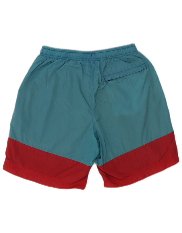 Sergio Tacchini Pantaloni scurți de înot pentru bărbați, turcoaz, poliamidă color bloc