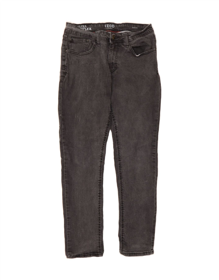 IZOD Mens Slim Jeans W30 L30 Grey Cotton Vintage Izod and Second-Hand Izod from Messina Hembry 