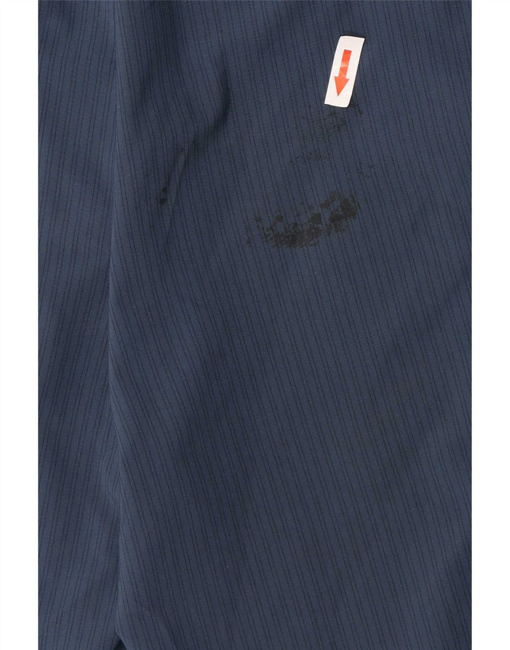 Pantaloni scurți chino Hurley pentru bărbați, medii W31, poliester cu dungi bleumarin