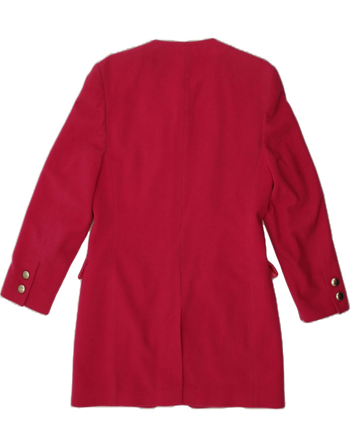BETTY BARCLAY Womens Longline 5 Button Blazer Jacket UK 12 Medium  Pink Vintage Betty Barclay and Second-Hand Betty Barclay from Messina Hembry 