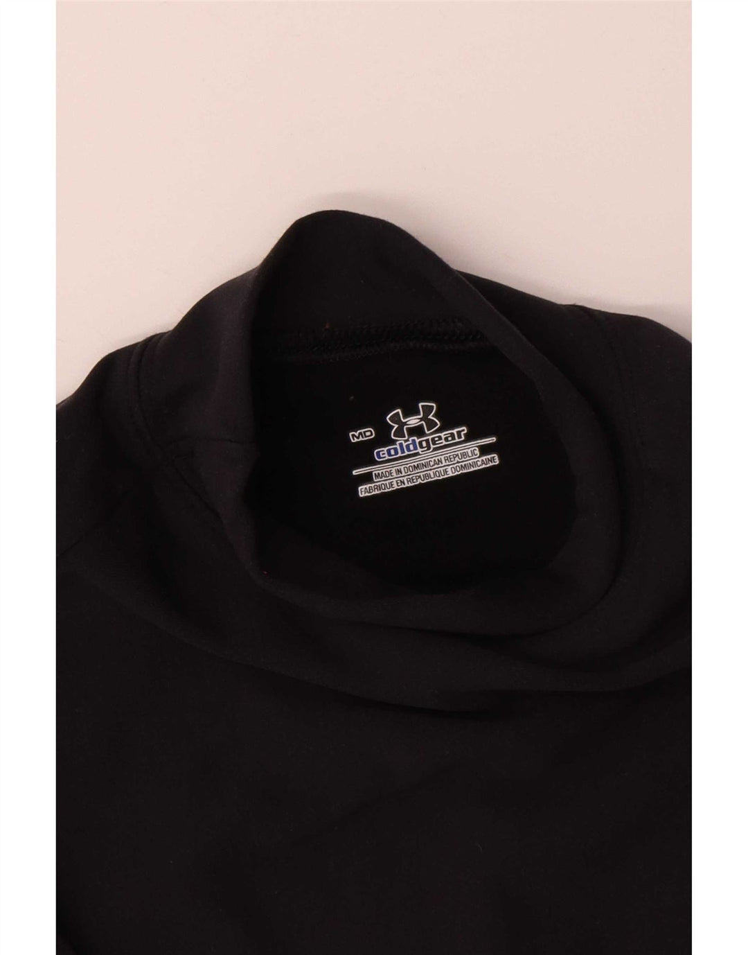 Under Armour pentru bărbați Cold Gear Top cu mânecă lungă, mediu negru, nailon