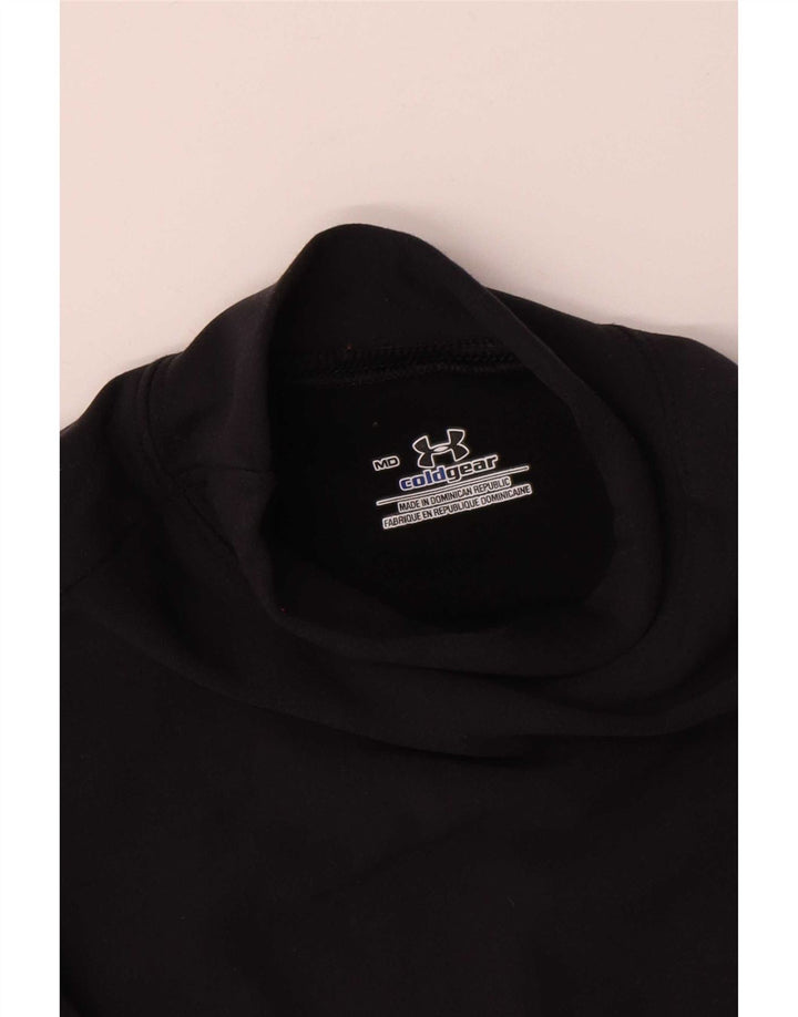 Under Armour pentru bărbați Cold Gear Top cu mânecă lungă, mediu negru, nailon