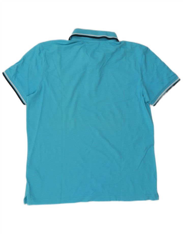 Tricou polo pentru bărbați Diadora, mare, albastru, bumbac