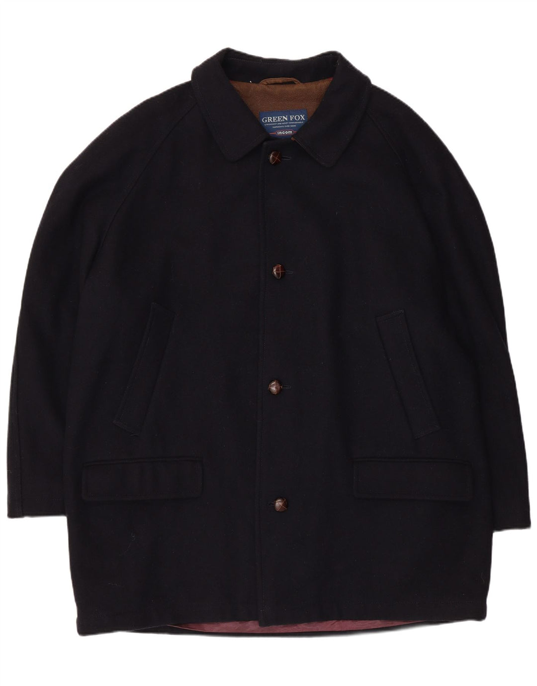 Palton pentru bărbați Green Fox IT 56 3XL Lână bleumarin