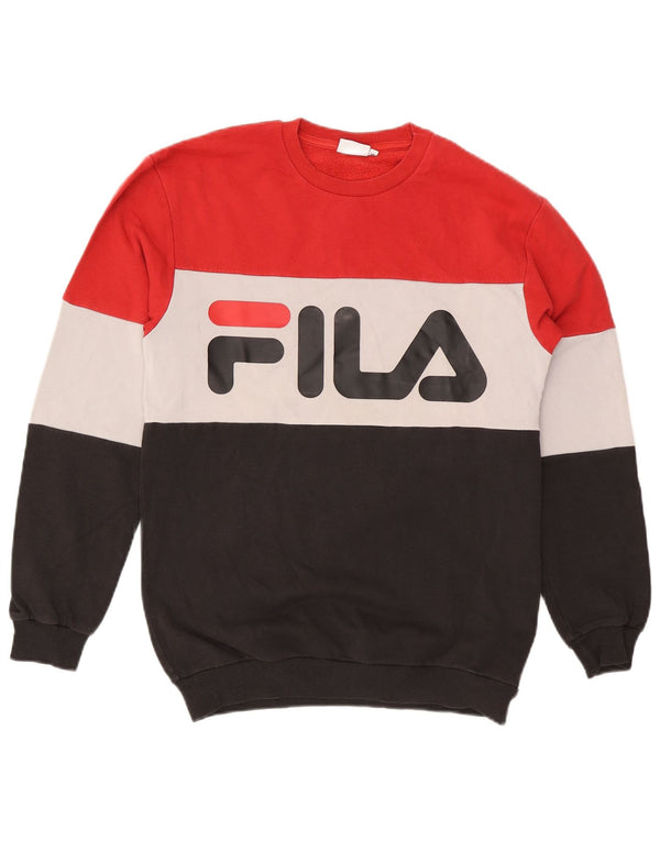 Pulover pentru bărbați Fila Graphic Pulover XS, multicolor, bumbac color bloc