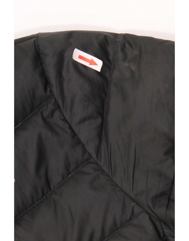 Jachetă căptușită cu glugă Adidas pentru femei UK 18 XL poliester negru