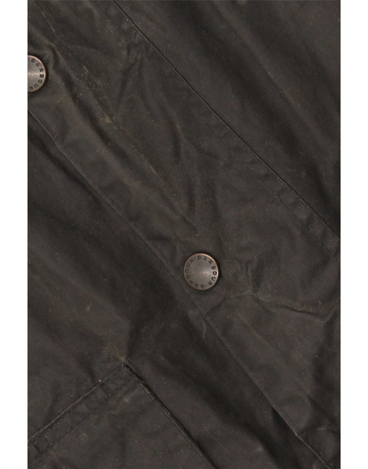 Jachetă pentru bărbați Barbour din bumbac cerat EU 50 Medium Negru