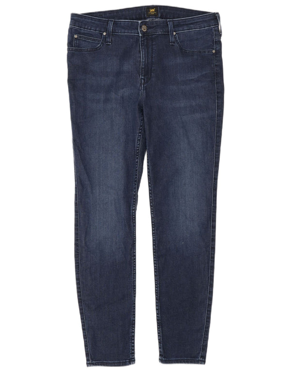 Blugi skinny Lee Scarlett pentru femei W32 L31 bumbac albastru