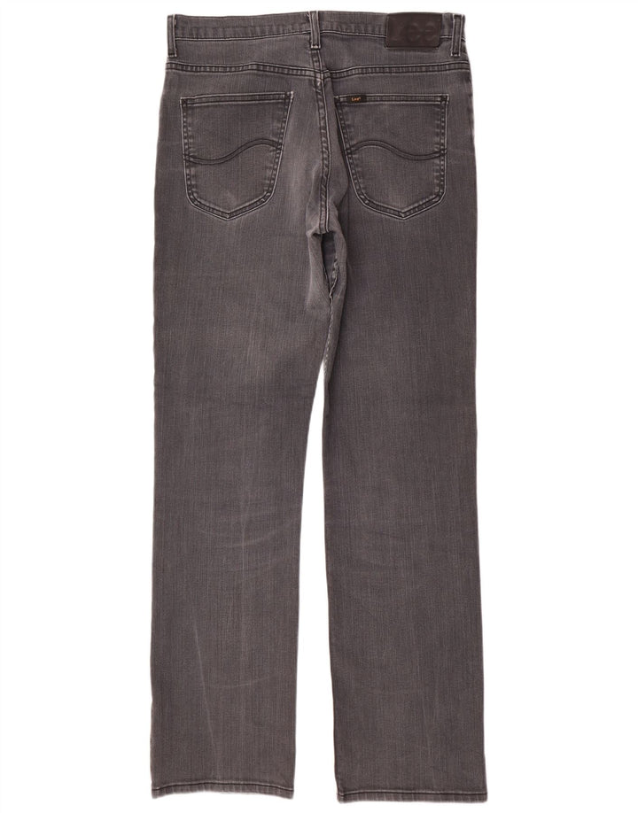 Blugi Lee Brooklyn Straight pentru bărbați W34 L34 bumbac gri