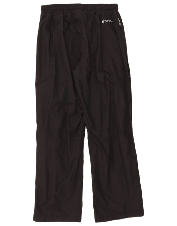 Mountain Warehouse Pantaloni impermeabili pentru femei UK 10 Small Black Nylon