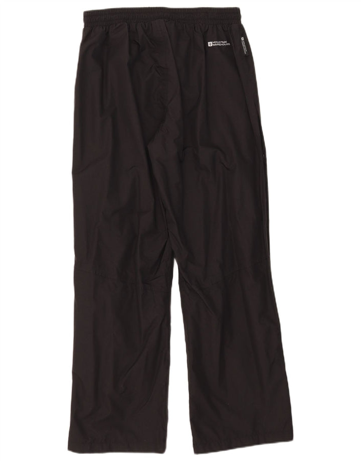 Mountain Warehouse Pantaloni impermeabili pentru femei UK 10 Small Black Nylon