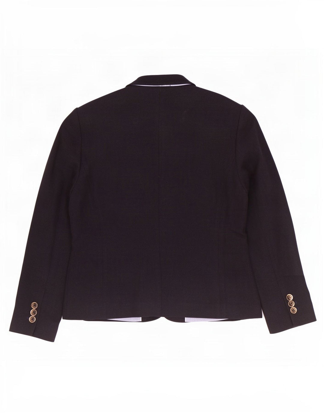 Massimo Dutti Jachetă Blazer Femei 1 Buton EU 44 XL Bumbac Negru