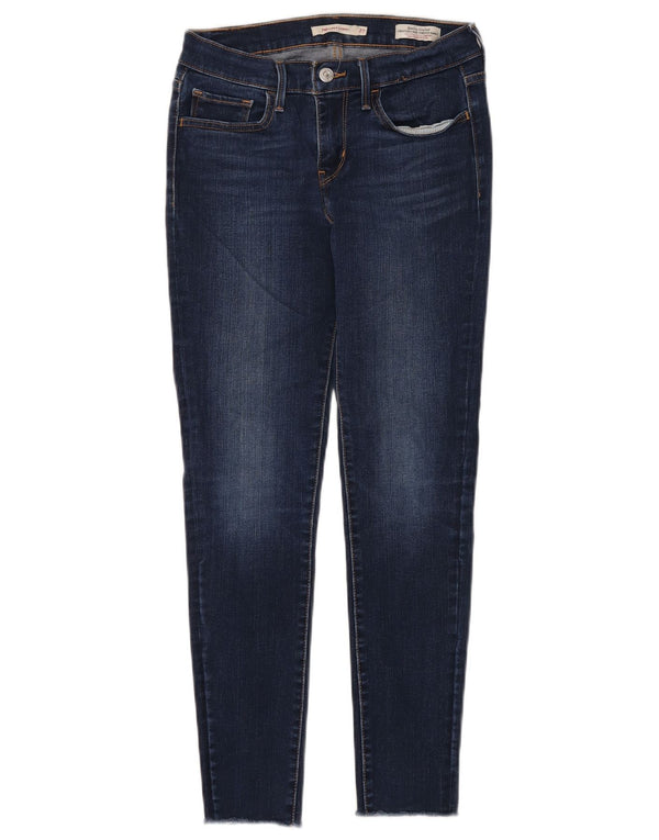 Blugi Levi's 710 Super Skinny pentru femei W27 L28 bleumarin
