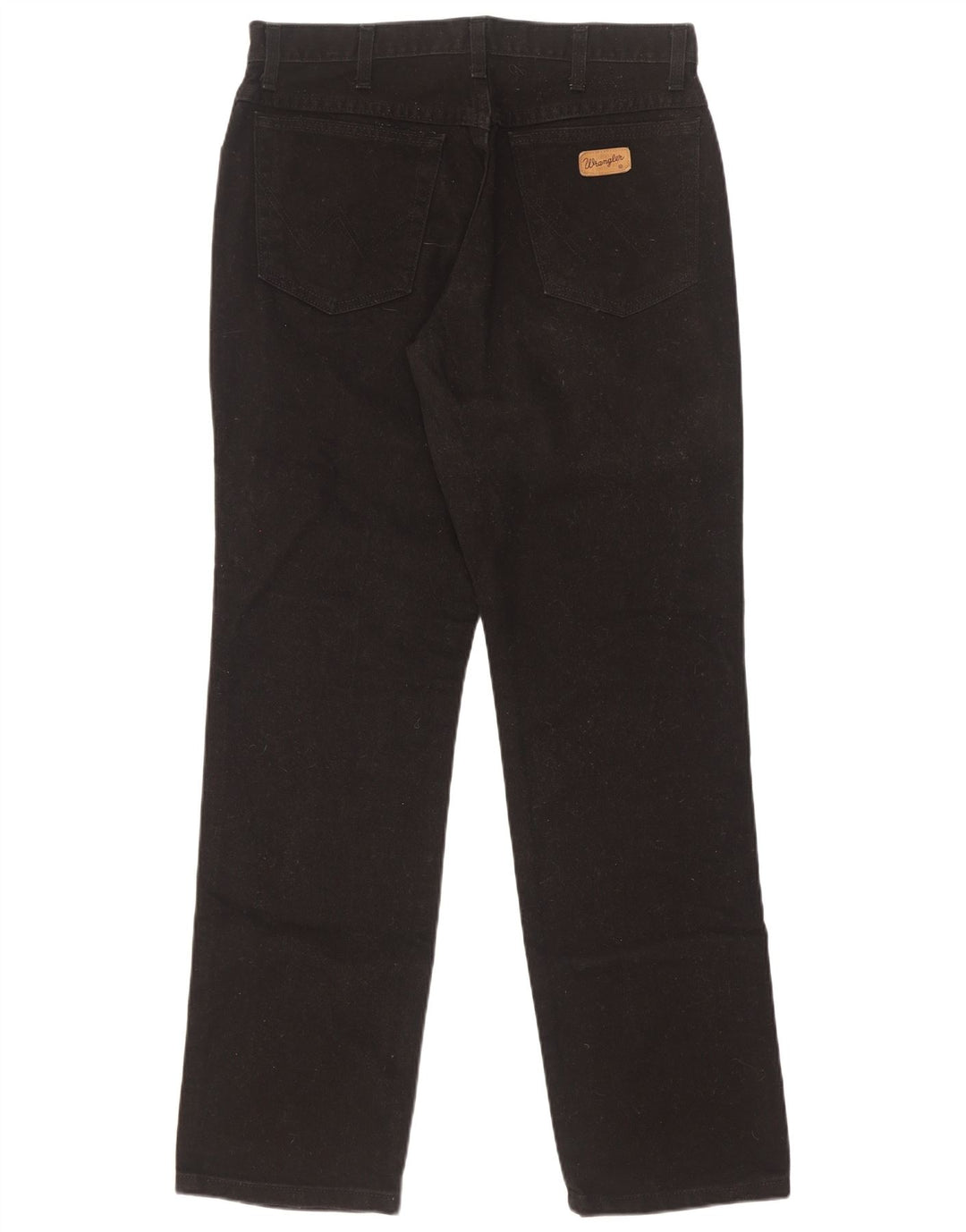 Blugi drepte pentru bărbați Wrangler Texas W33 L32 bumbac negru