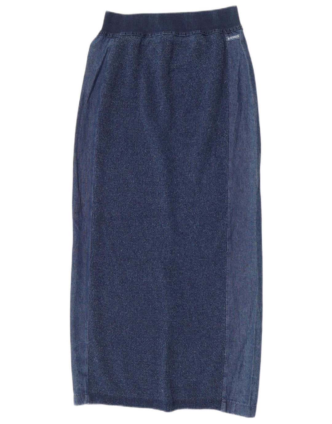 Fusta midi pentru femei Blue Willi's Medium W28 Bumbac albastru