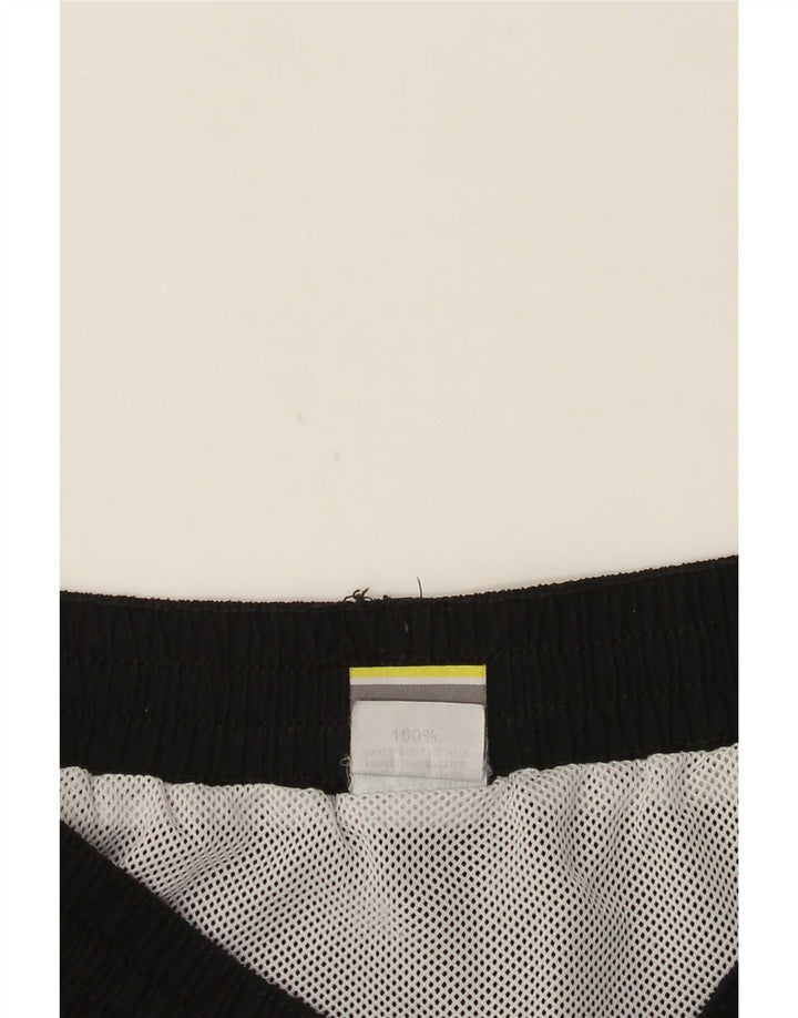 Diadora Mens Swimming Shorts Poliester mare negru Colorblock