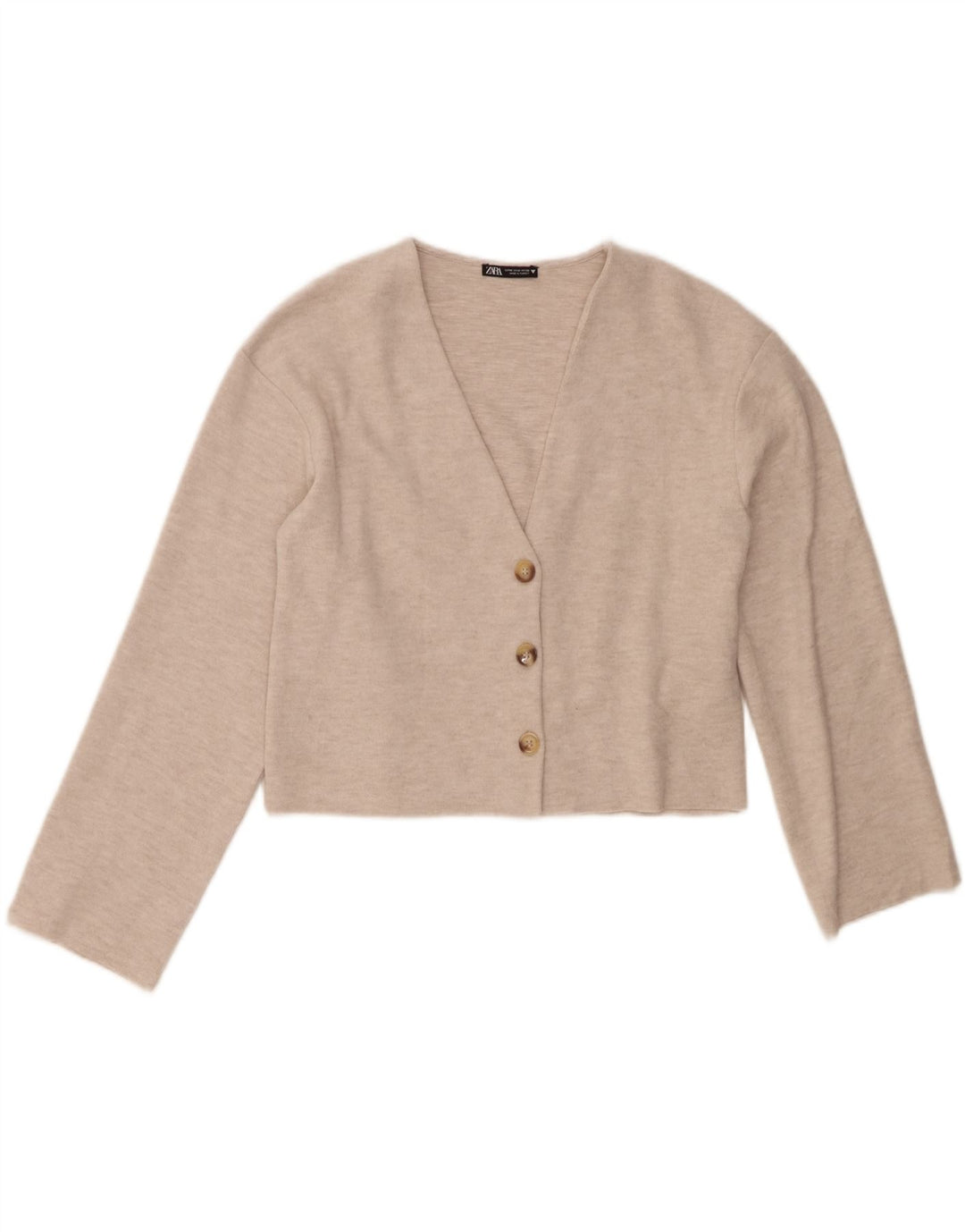 ZARA Womens 2 Piece Set UK 12 Medium Grey Cotton Vintage Zara and Second-Hand Zara from Messina Hembry 