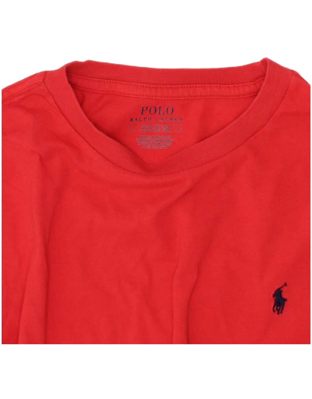 Tricou Polo Ralph Lauren pentru băieți Top 10-11 ani roșu mediu
