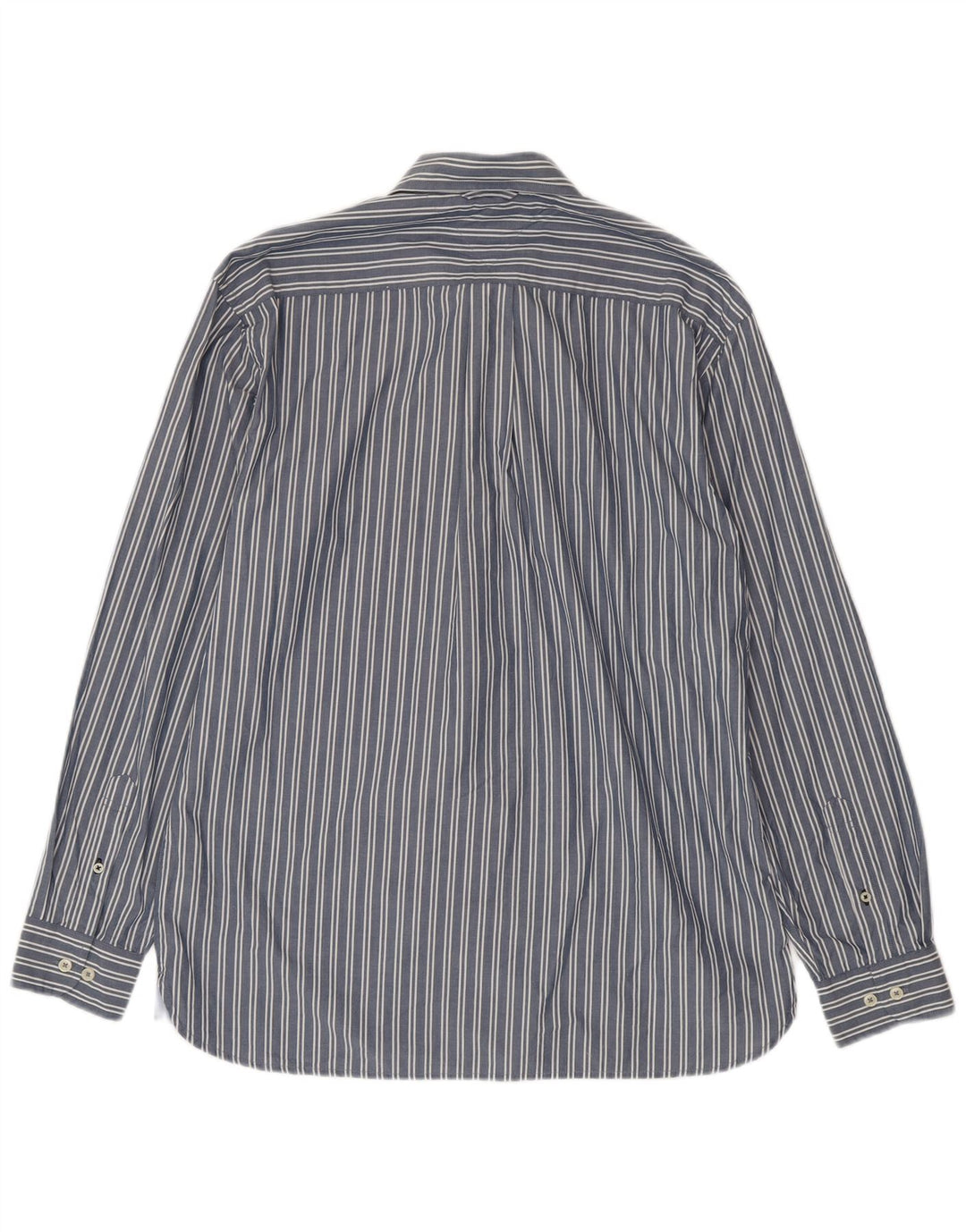 Cămașă Tommy Hilfiger pentru bărbați, bumbac cu dungi albastre medii