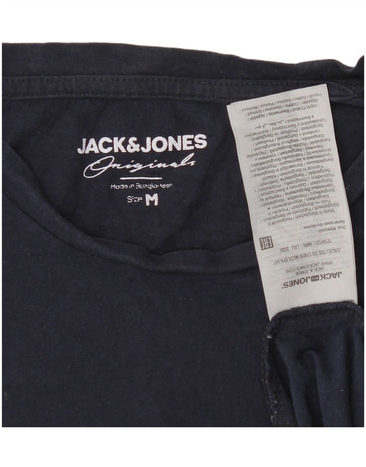 JACK & JONES Tricou Bărbați Top Mediu Bleumarin Bumbac