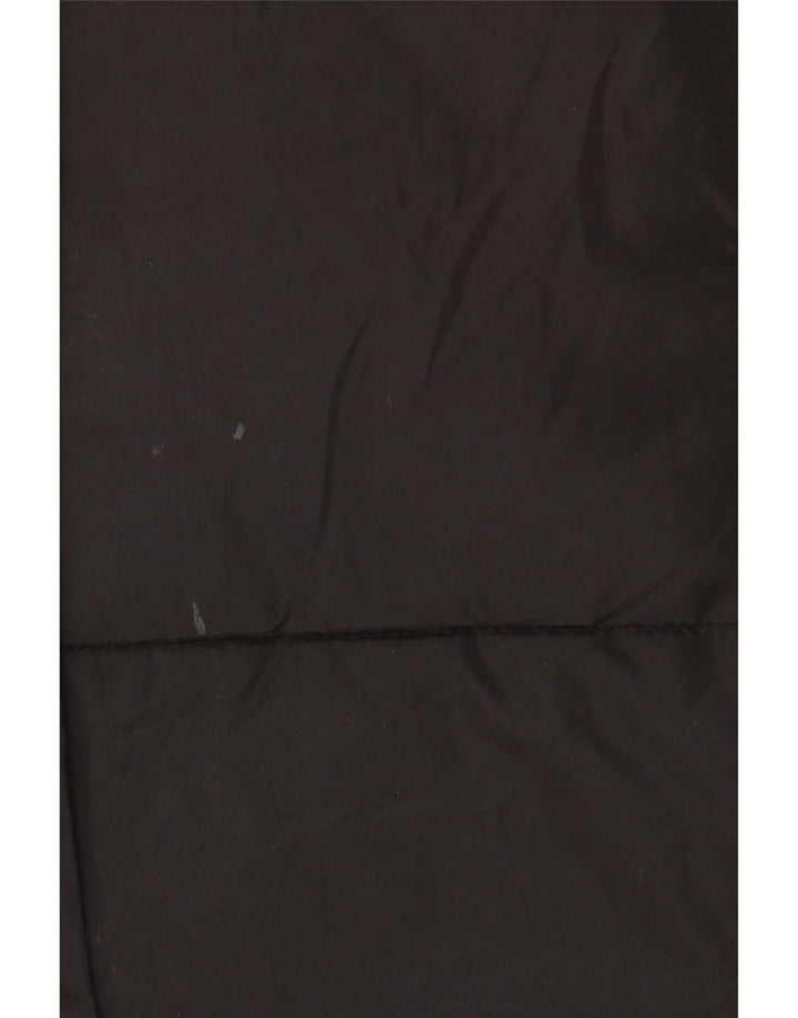 Jachetă căptușită supradimensionată pentru femei Free People UK 16 Poliester negru mare