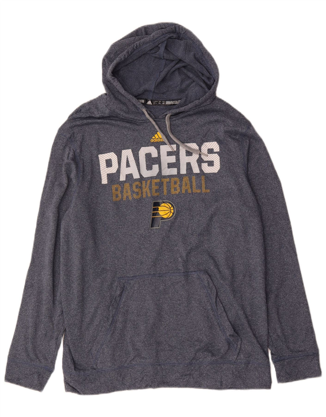 Pulover Adidas pentru bărbați Packers Graphic Hoodie, mare, albastru, poliester
