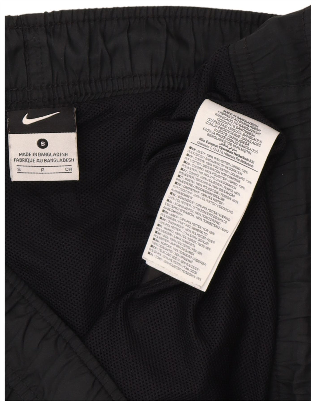 Pantaloni scurti sport pentru bărbați NIKE Poliester negru mic