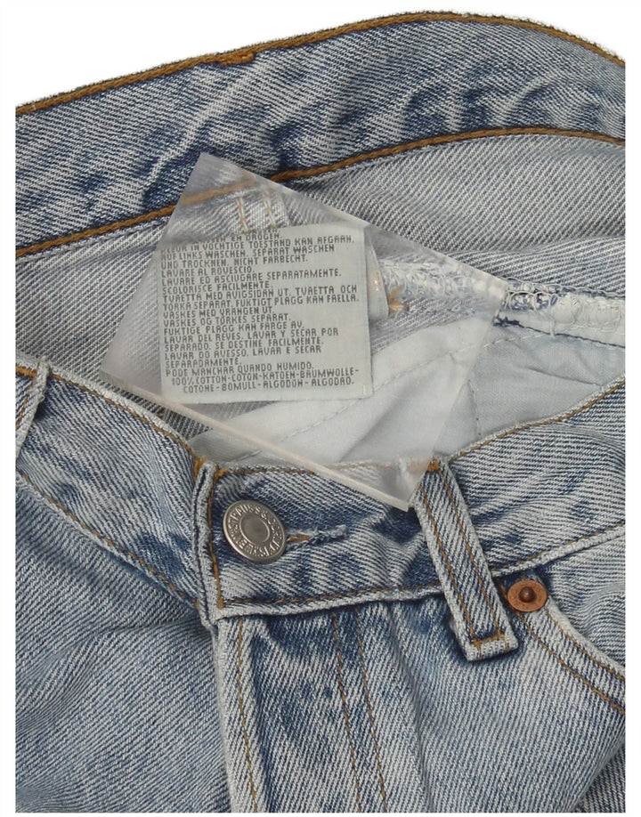 Pantaloni scurți Levi's 501 Denim W29 Medium Blue Bumbac