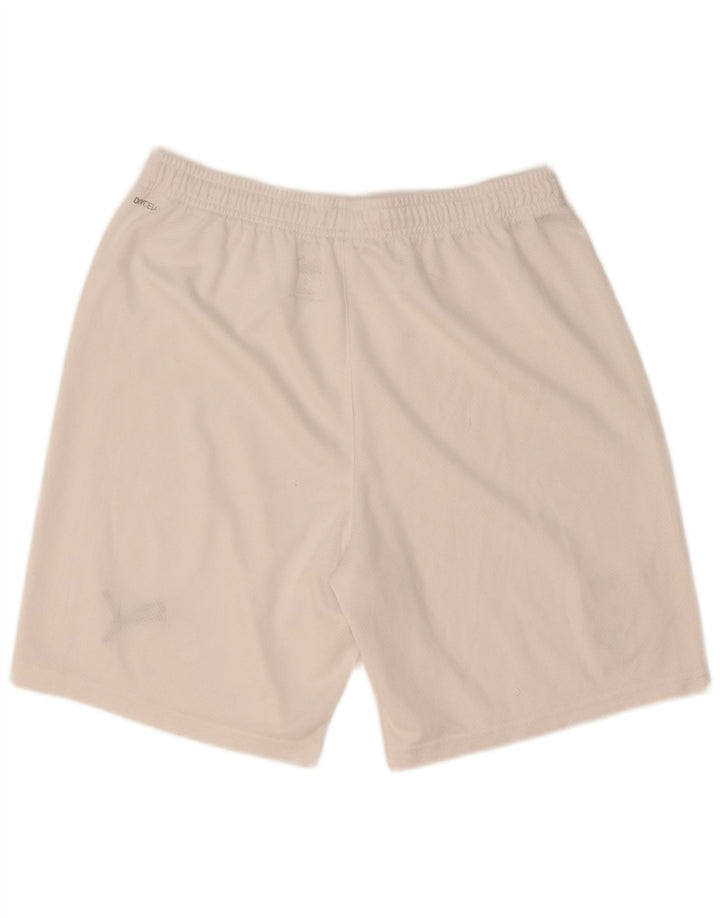 Pantaloni scurți sport Puma pentru bărbați, alb mediu