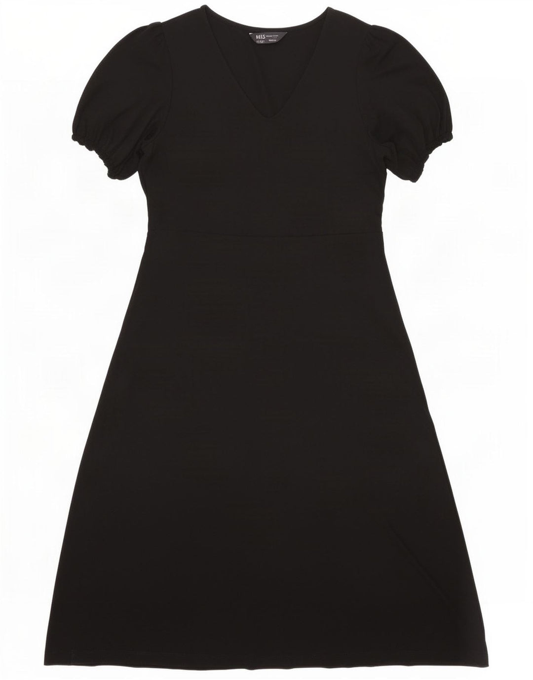 Rochie A-Line pentru femei Marks & Spencer UK 12 Medium Black Viscose