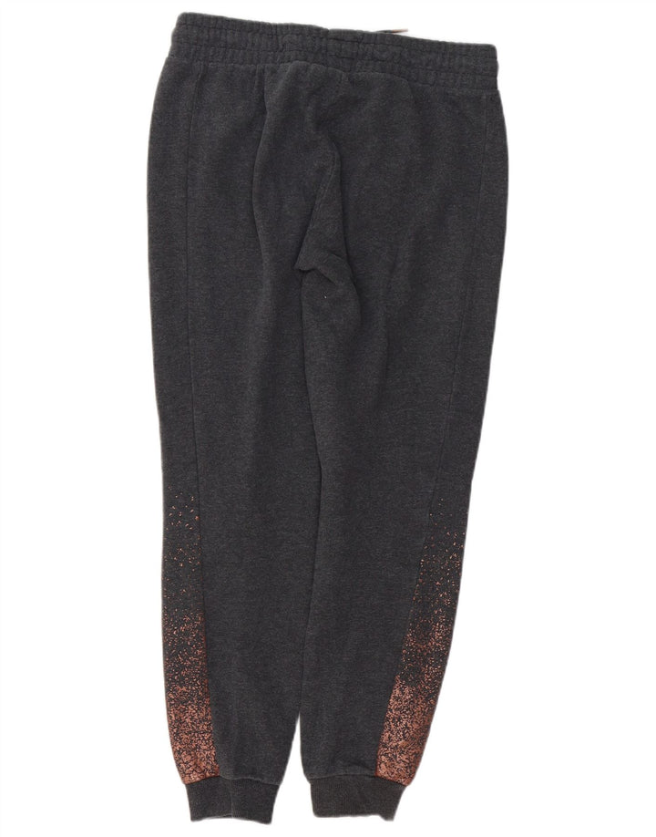 Pantaloni de trening PUMA pentru femei Joggeri UK 14 Medium Grey Spotted