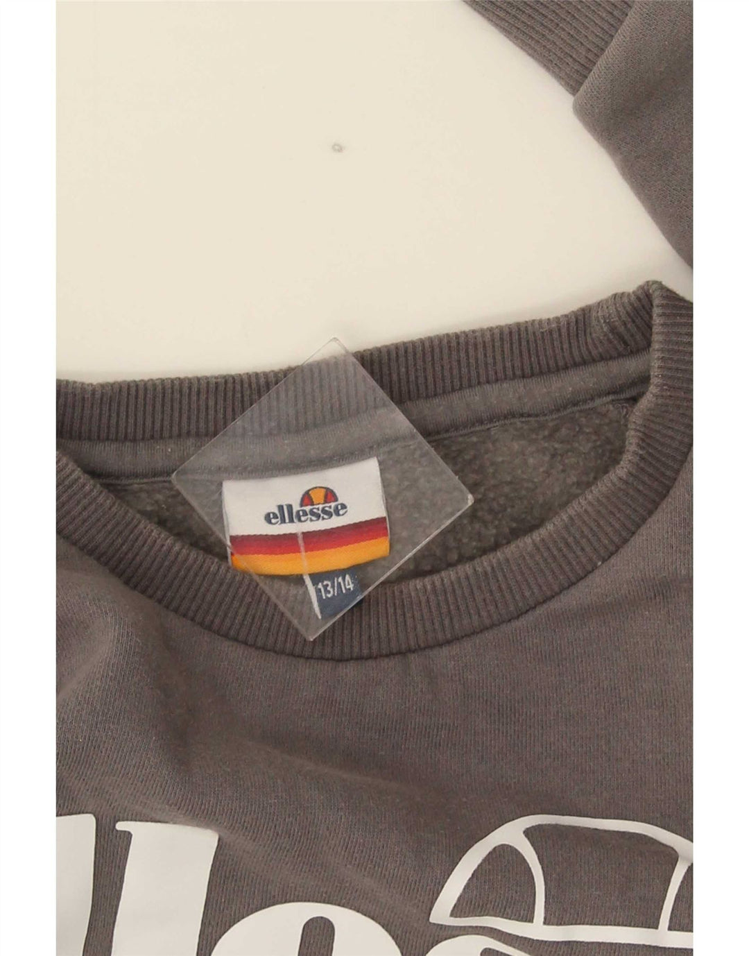 Pulover cu grafic pentru băieți Ellesse 13-14 ani, gri