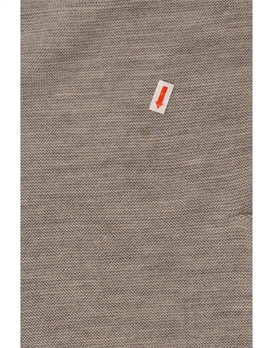 COS Pulover pentru femei cu mâneci 3/4 crop gât barcă UK 10 mic lână gri