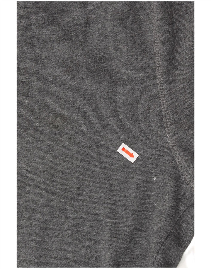 DIESEL Pantaloni de trening pentru femei Joggeri UK 12 Bumbac gri mediu